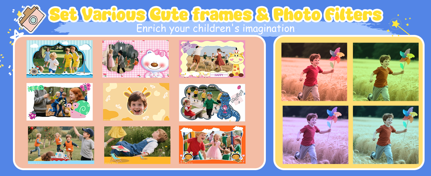 Kids Camera Instant Print