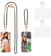 HOTEMIA Phone Lanyard with Wrist Strap Universal Phone Crossbody Chain Adjustable Cell Phone Stra...