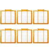 6 Pack Pre-Motor HEPA Filter Replacement Parts Kit for Shark AI AV2511AE AV2501S AV2610WA AV2501A...