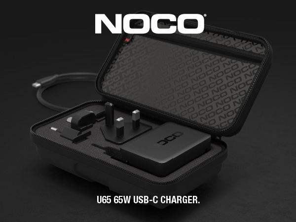 NOCO U65 65W Boost X USB-C Fast Charger for GBX45, GBX55, GBX75, &amp; GBX155 Jump Starters, and More