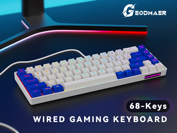 wired gaming keyboard