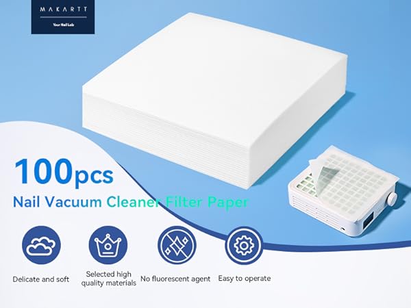 Nail Dust Collector Filter Paper