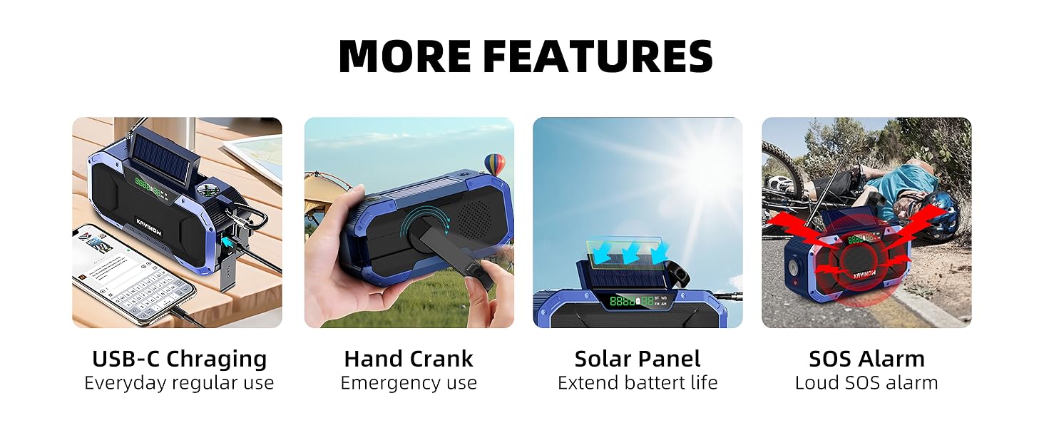 emergency radio battery powered