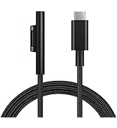 Sisyphy Nylon Braided Surface Connect to USB C Charging Cable, Compatible for Microsoft Surface P...