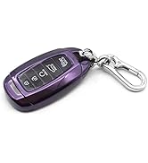 INFIPAR Fit for Hyundai Palisade Elantra GT Accent Kona Santa Fe Veloster TPU Key Fob Remote Cove...