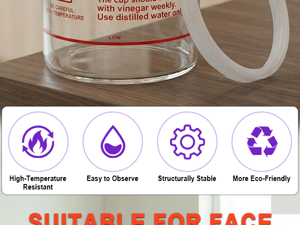 FACIAL STEAMER ACCESSORY (Big Glass Jar)