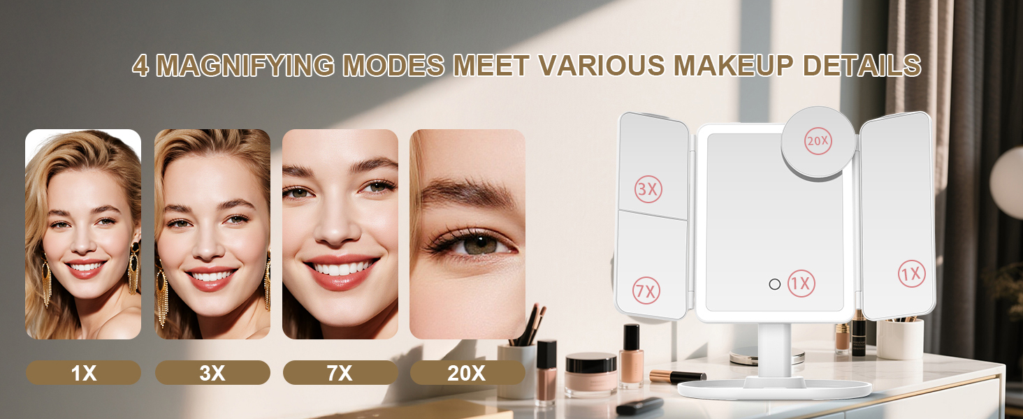 Makeup Mirror With Lights