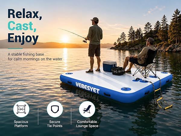 inflatable dock