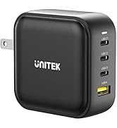 Unitek 100W USB C Wall Charger, 4-Port GaN II PD Type C Power Adapter Compatible with MacBook Pro...