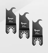 Oscillating Multitool Saw Blades for Cutting Roofing Shingles,PVC Carpet,Cardboard,Alloy Steel Ca...