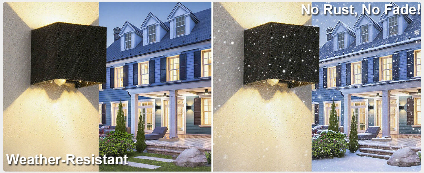 Aluminum Waterproof Outdoor Wall Sconce