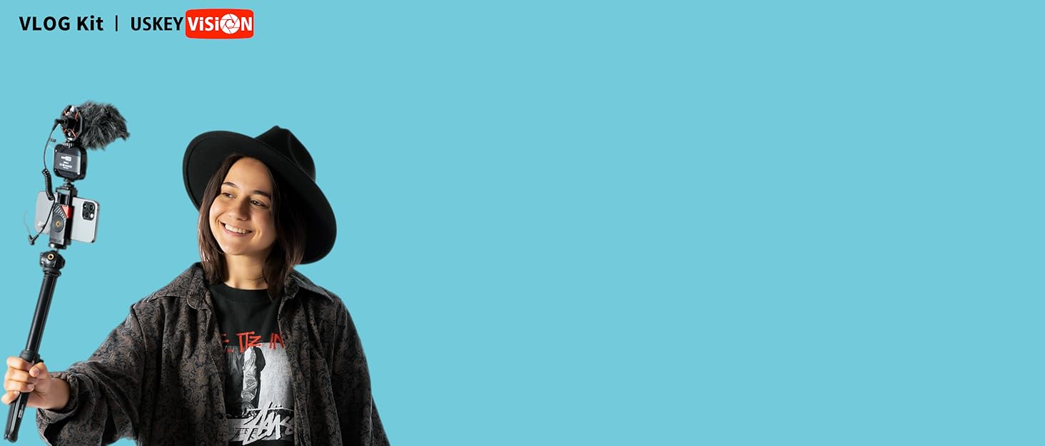 USKEYVISION Vlog Kit Brand Banner