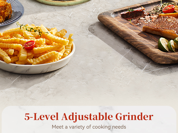 Electric Salt and Pepper Grinder Set