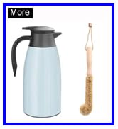 Thermal Coffee Carafe Stainless Steel 68oz(2 Lifter) Double Walled Vacuum Coffee Thermos Water Be...