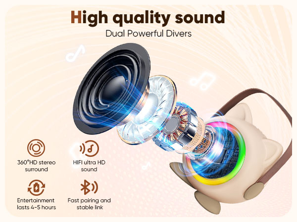 Mini Karaoke Machine Toy for Kids