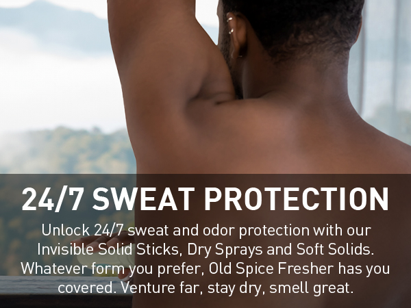 24/7 Sweat protection