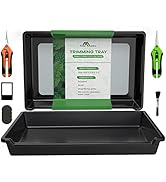 FuturHydro Trimming Tray 150 Micron Screen Keef Pollen &amp; Herb Dry Sifter Tray with 2 Trimming Sci...