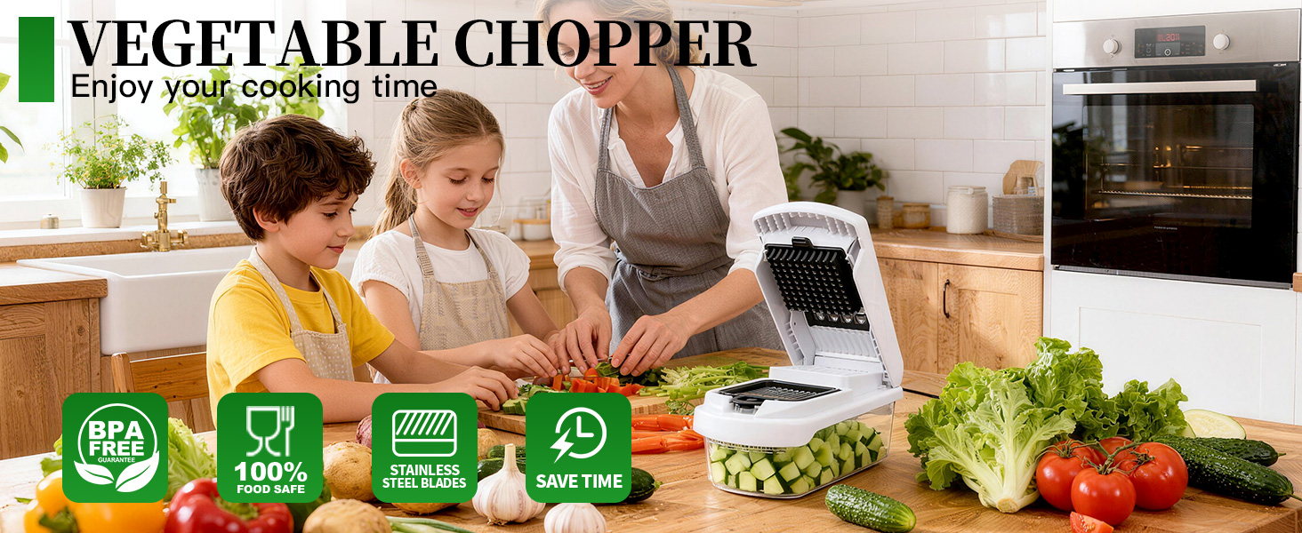 iETH 18-IN-1 VEGETABLE CHOPPER