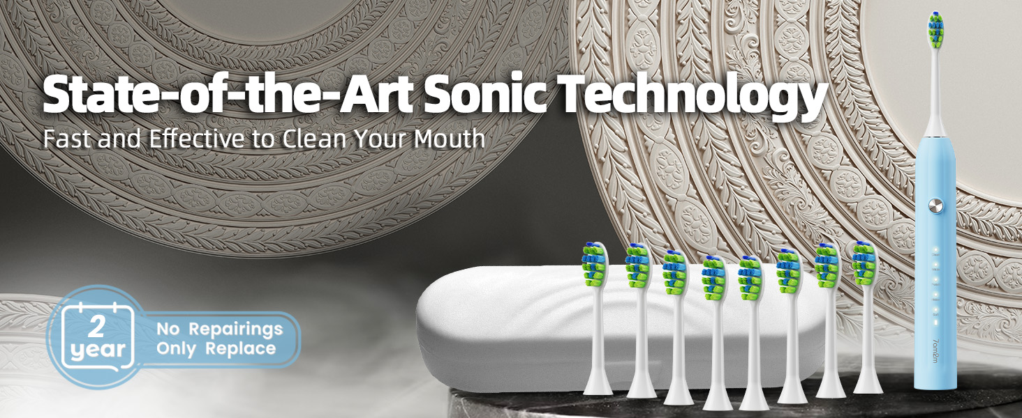 blue toothbrush
