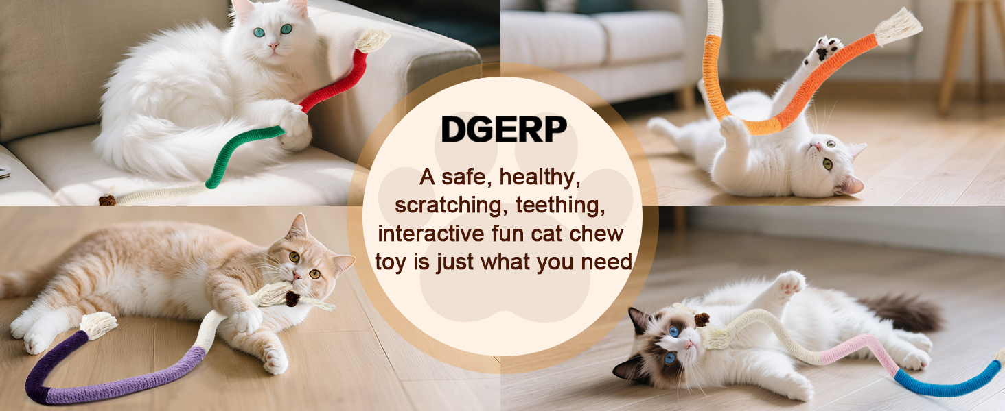 cat chew rope