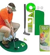 Potty Putter Toilet Time Golf Game