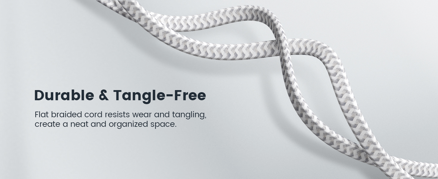 Extension Cord with 360° Flat Plug