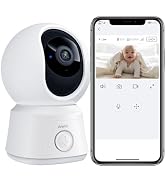 ARENTI B2 360° Pet &amp; Baby Monitor with WiFi, 2-Way Audio, Night Vision, and Real-Time Temperature...