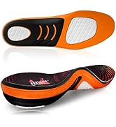 FEELLIFE Plantar Fasciitis Relief Shoe Insoles [1-Pair], Arch Support Insoles, Running Athletic G...