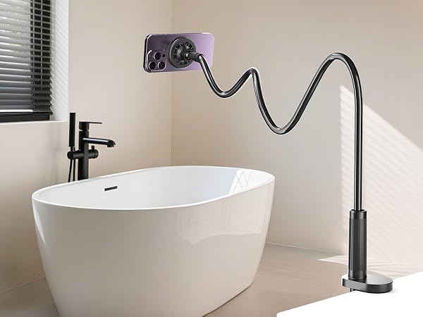 Gooseneck Phone Holder for Bed