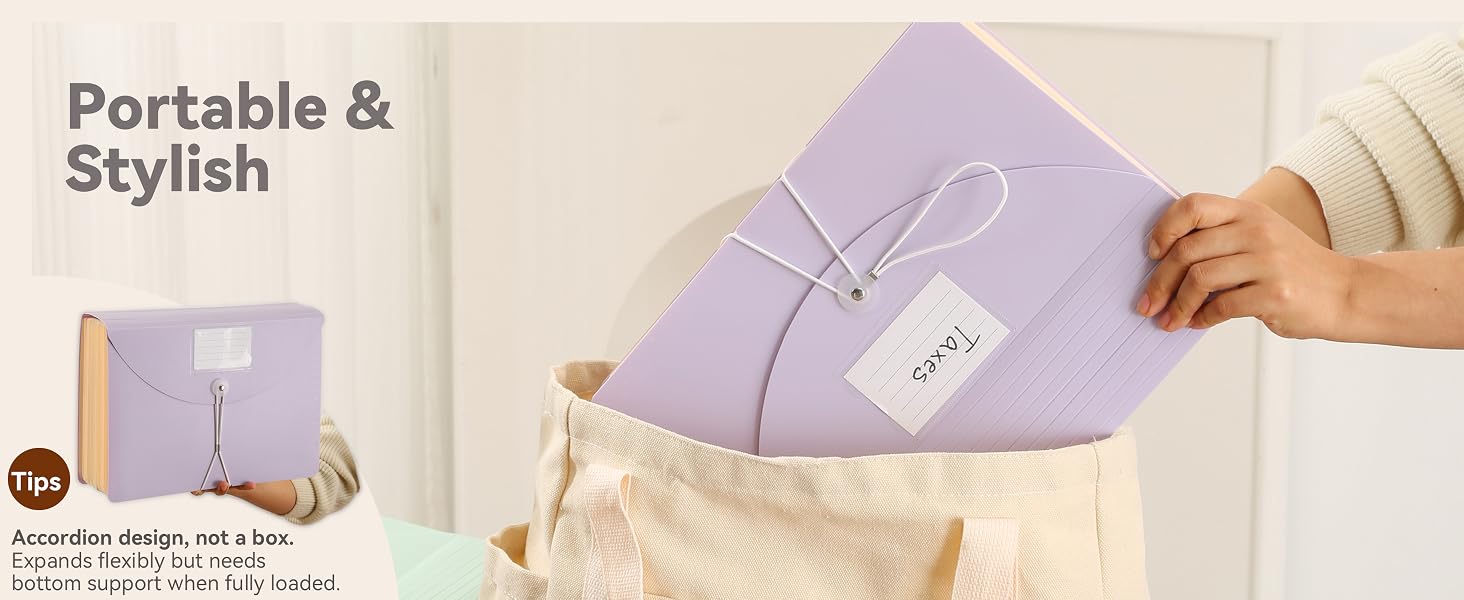 accordion file organizer