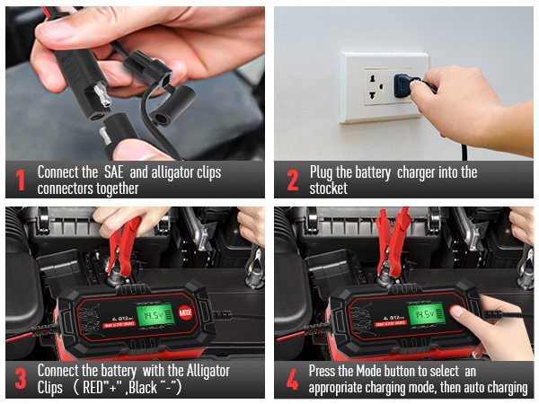 cargador de carro cargador de bateria