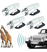 4pcs Deer Warning Whistles Device for Car, Anti-Deer-Ultrasonic-Whistle, Save Animal Horn Alert P...