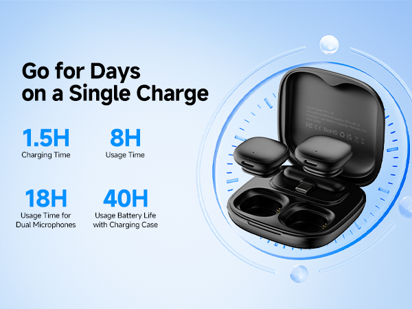 Mini Wireless Lavalier Microphone