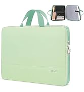 Ytonet Laptop Case, 15.6 inch Laptop Sleeve with Handle, TSA Water Resistant Durable Computer Car...