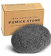 Maryton Natural Pumice Stone for Feet - Lava Foot Exfoliator Scrubber Pedicure Tools, Dead Skin C...