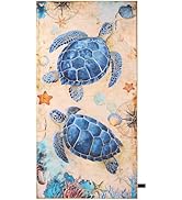 Oversized Beach Towel for Adults, 35x72" Large Sand-resist Quick-dry Compact Beach Towel with Vin...