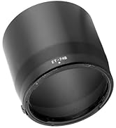 Camera Lens Hood Shade, Dedicated Bayonet Mount Hood Compatible for Canon RF 100-400mm F5.6-8 is ...