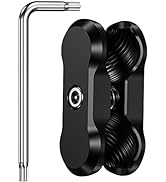 BRCOVAN Aluminum Alloy Anti-Theft Double Socket Arm Compatible with RAM Mounts B Size 1'' Ball Co...