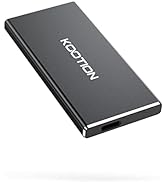KOOTION 250GB External Solid State Drive, USB 3.1 Type-C SSD Mini Portable Hard Drive for Mobile ...