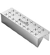 Stanbroil BBQ Wood Chips Smoker Box for Grilling Barbecue On Gas Grill or Charcoal Grill, Stainle...