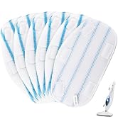Hezane 6 Pack Steam Mop Replacement Pads for PurSteam ThermaPro 10-in-1 &amp; ThermaPro 211 Steam Cle...