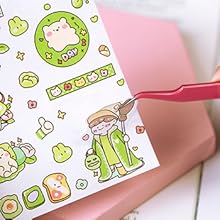 Stickers Peel off Tweezers