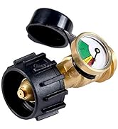 GasSaf Propane Tank Gas Gauge Leak Detector - Universal for QCC1 Type1 Propane Tank Gas Pressure ...
