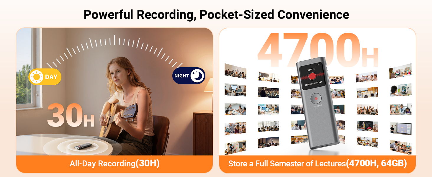 Powerful Recording, Pocket-Sized Convenience