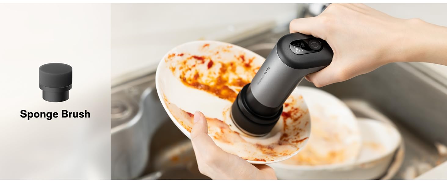 Sponge Brush: For sensitive cookware and countertops, leaving no scratches