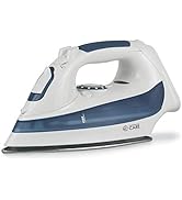 Commercial Care 1200 Watts Steam Iron with 7.4 Ounce Water Tank, Stainless Steel Soleplate CCSI400