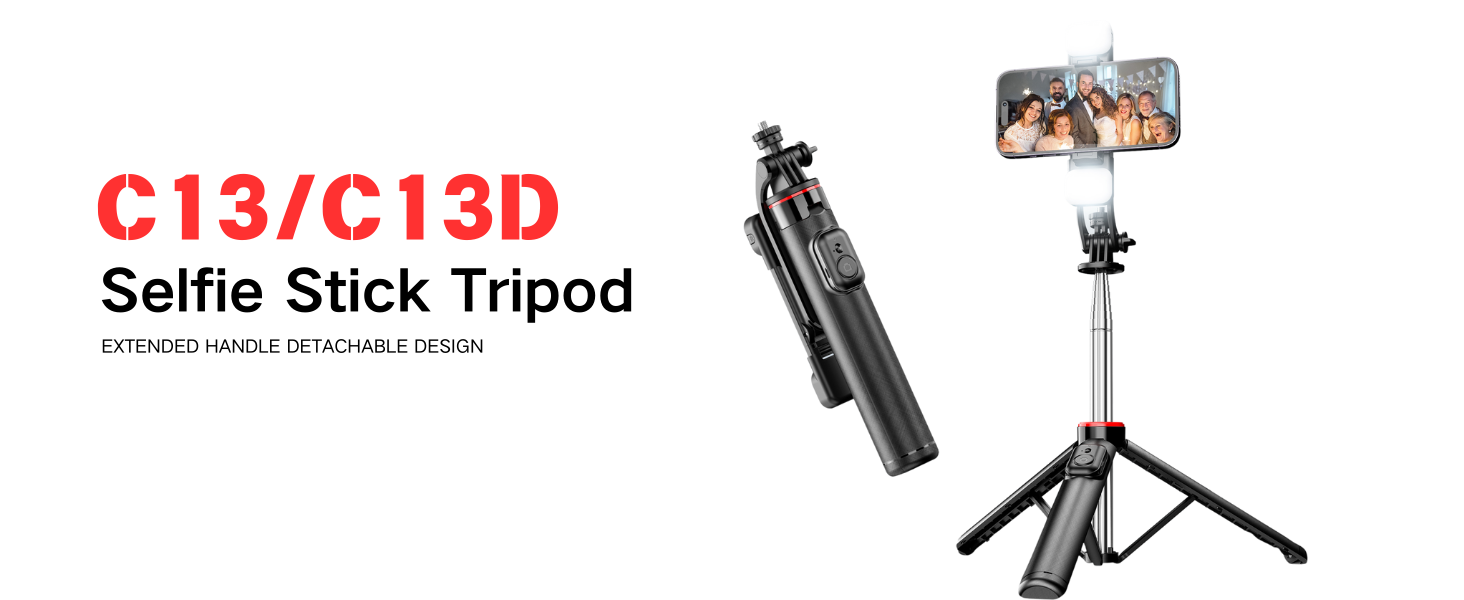 Forgeray C13D 8 LED fill light tripod with 3 color temp modes - perfect for low-light photography