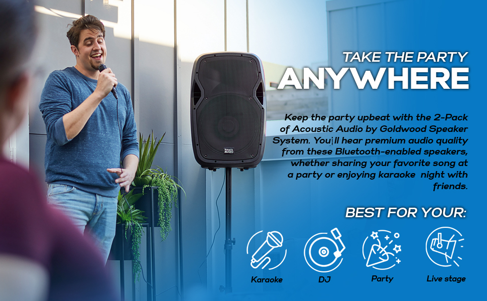 Take the party Anywhere