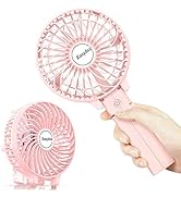 EasyAcc Mini Handheld Fan, Portable Fan USB Desk Fan Small Personal Hand Fan 3 Speed with Recharg...