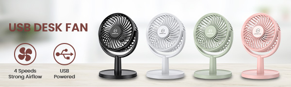 usb desk fan